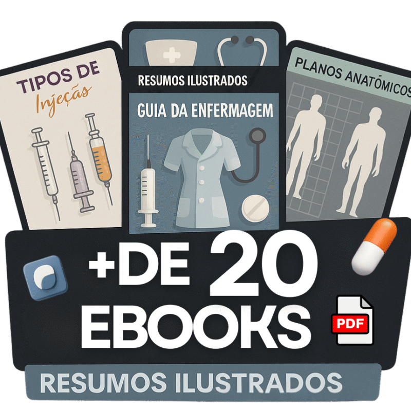 COMBO TEÓRICO 24 EBOOKS - RESUMOS ILUSTRADOS.
